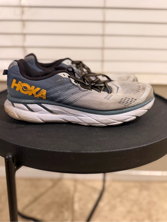 Hoka Other - Hoka Men's Gray and Yellow Athletic Running Shoes